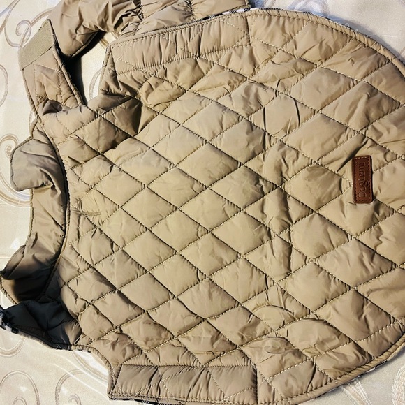 Doggy winter jackets, S(red)-M(beige), reversible, easy to put on and take off - Picture 10 of 11